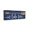 Stupell Industries Blue On Lake Time Canvas Wall Art